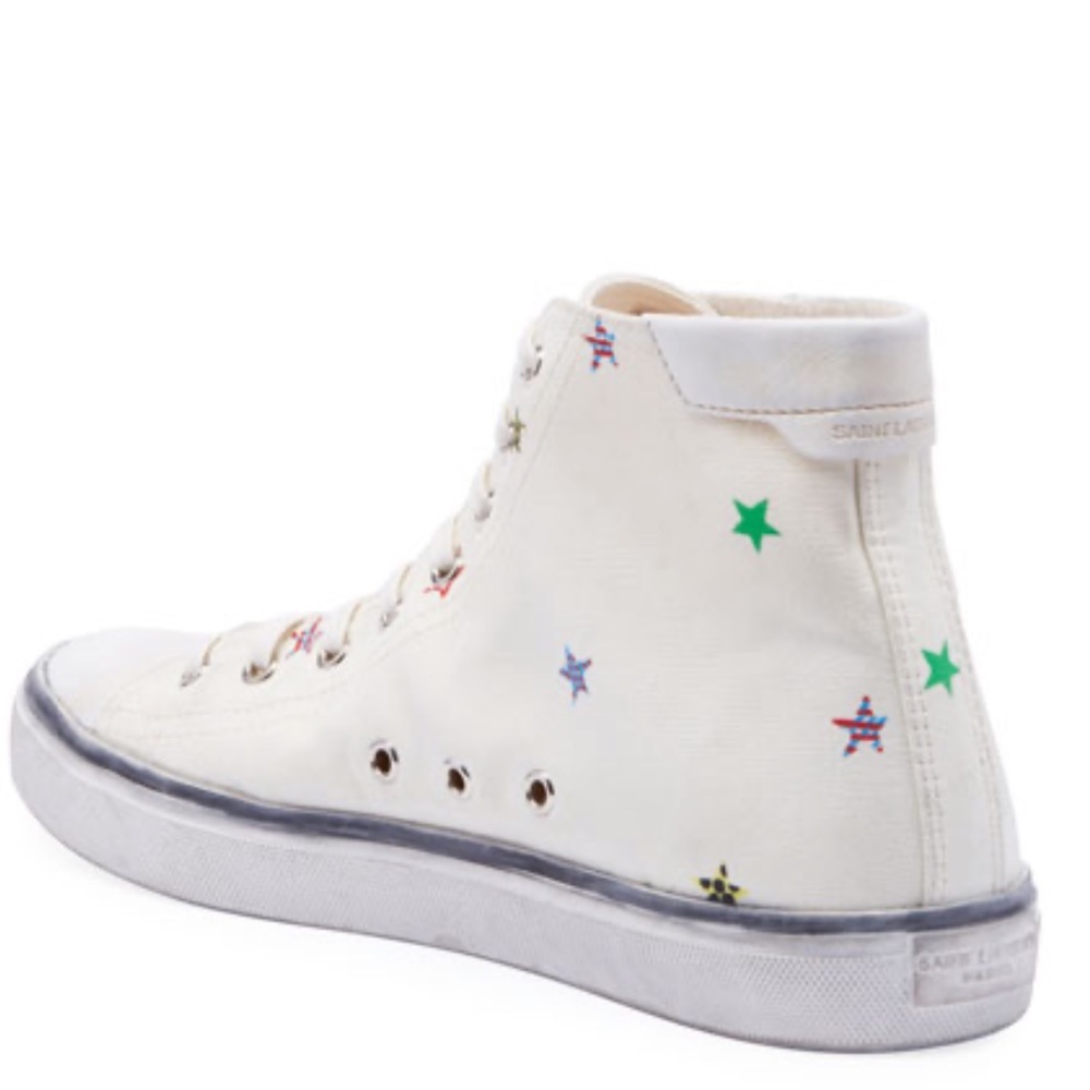 Saint Laurent Bedford Star High Top Sneaker - Picture 5 of 5